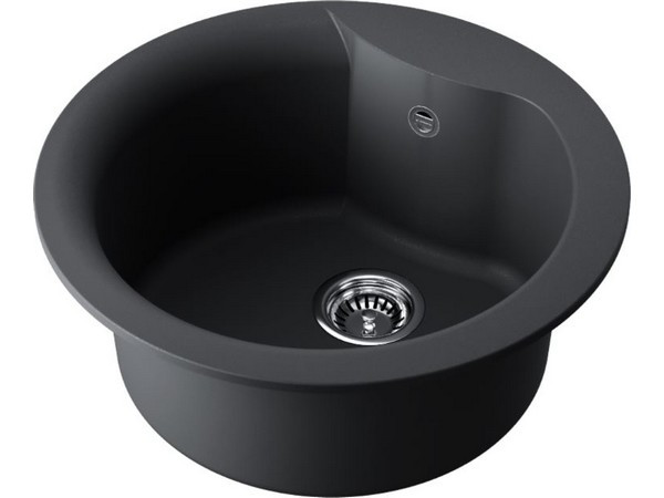 Мойка Omoikiri Yasugata 48R-BL Tetogranit/черный (4993130) Мойка Omoikiri Yasugata 48R-BL Tetogranit/черный (4993130)