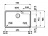 Мойка Franke BCX 610-74 TL, стоп-вент. (101.0689.946) Мойка Franke BCX 610-74 TL, стоп-вент. (101.0689.946)