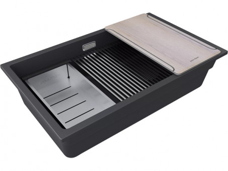 Мойка Paulmark Lumi-multi sink 74 uni LU-MULTI 74-AN, антрацит
