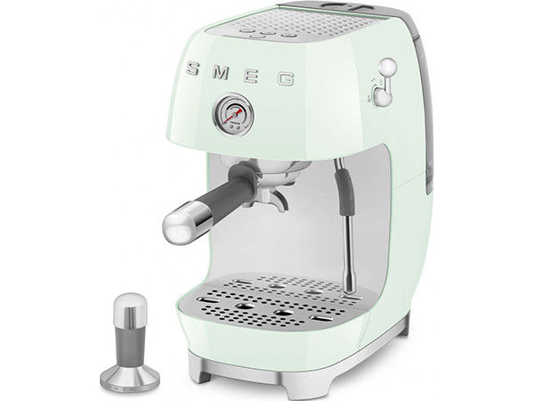 Кофемашина-эспрессо SMEG ECF03PGEU пастельный зеленый Кофемашина-эспрессо SMEG ECF03PGEU пастельный зеленый